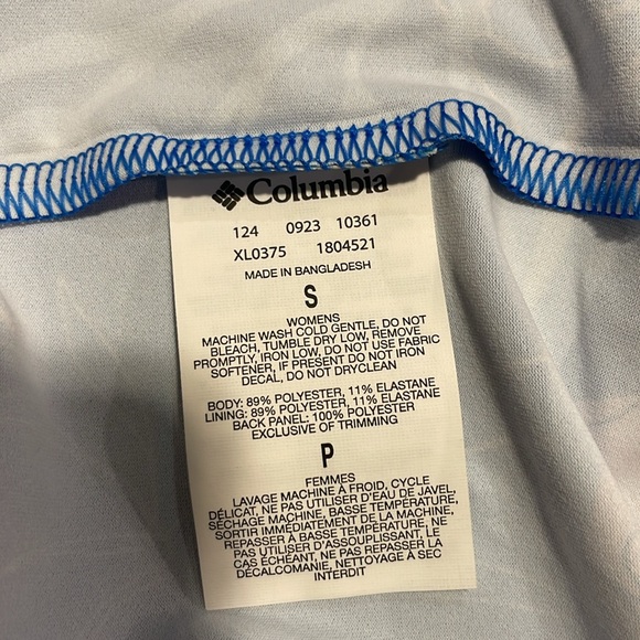 Columbia Blue Mini Sundress Sleeveless Scoop Neck, Size Small - Picture 4 of 4